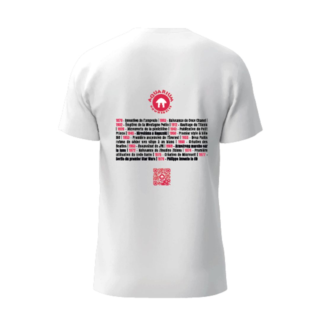 T-shirt QRCode Collector 20 ans
