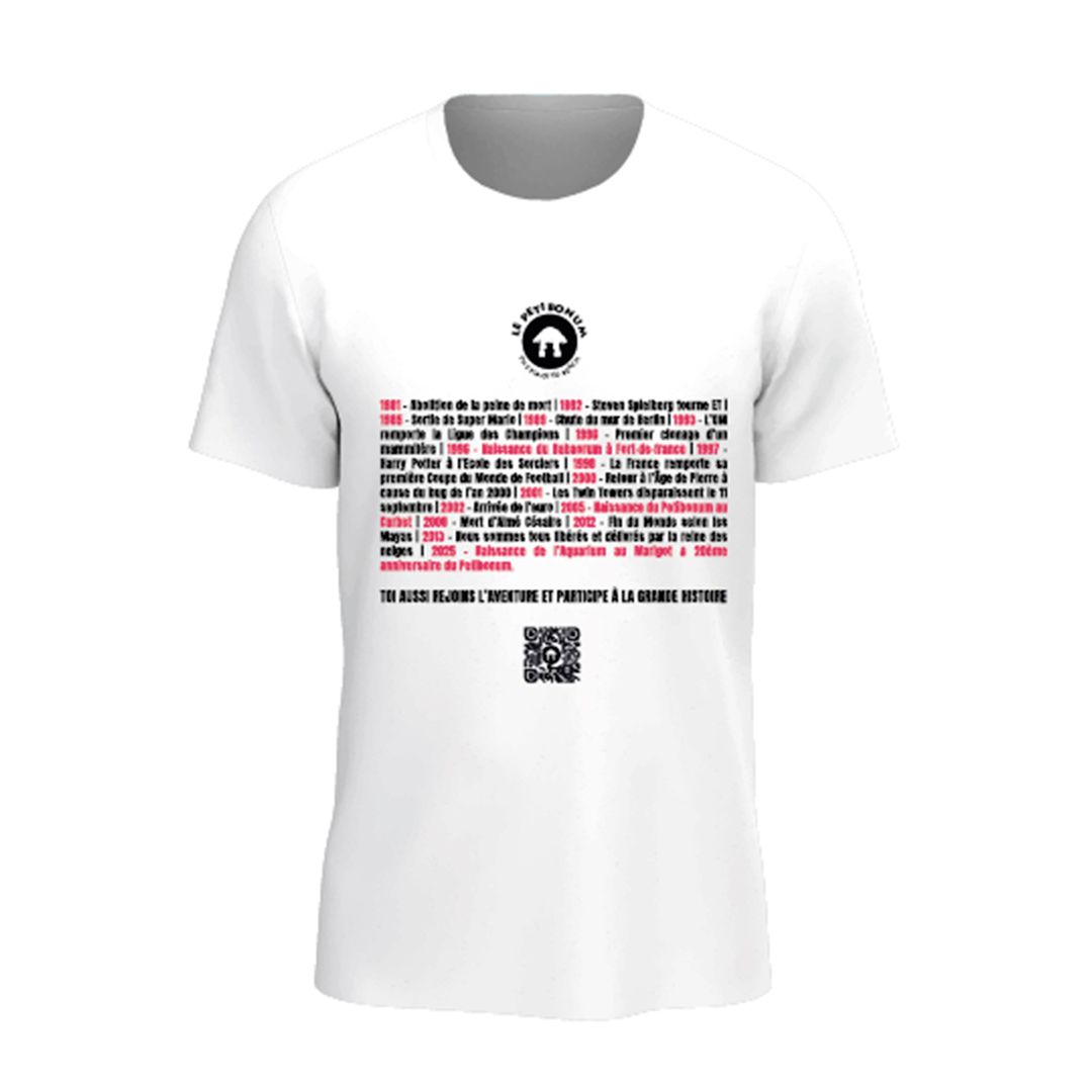 T-shirt QRCode Collector 20 ans