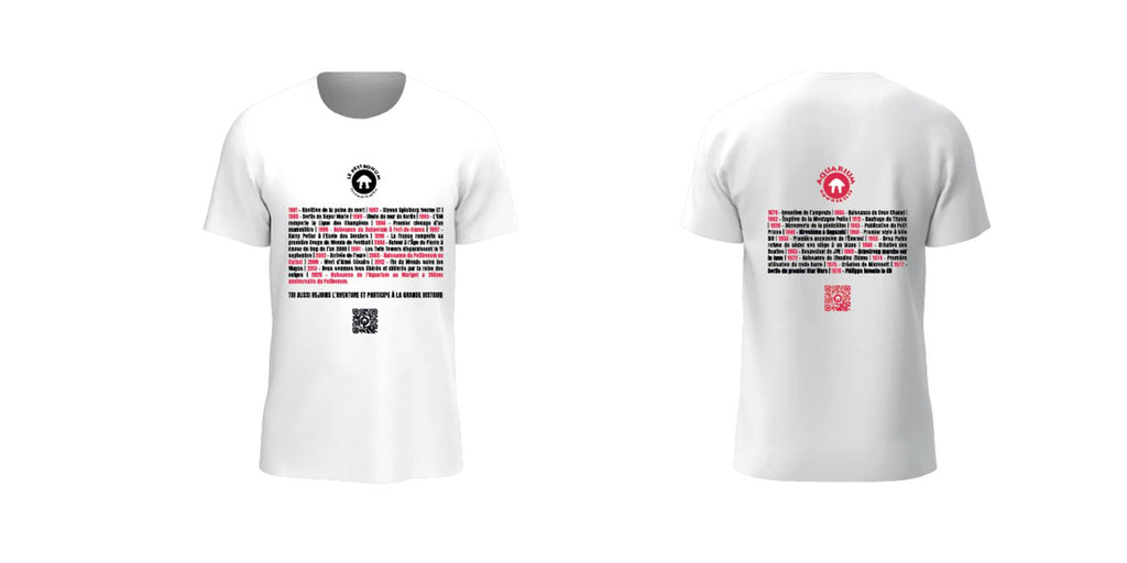 T-shirt QRCode Collector 20 ans